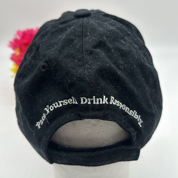 Jack Daniels Black White Old No. 7 Baseball Hat Adjustable HT6273 - Picture 3 of 4
